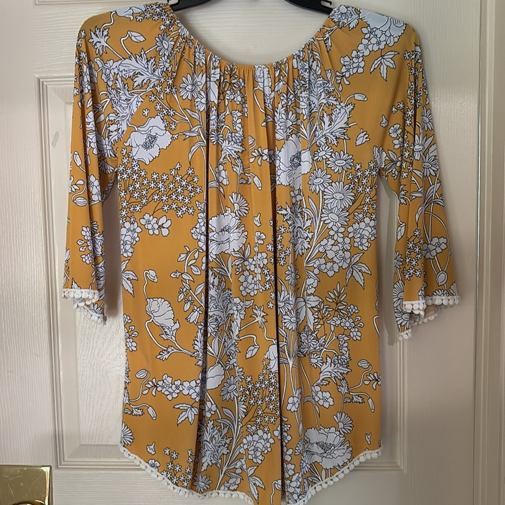 SJS FLORAL BLOUSE - Picture 5 of 6